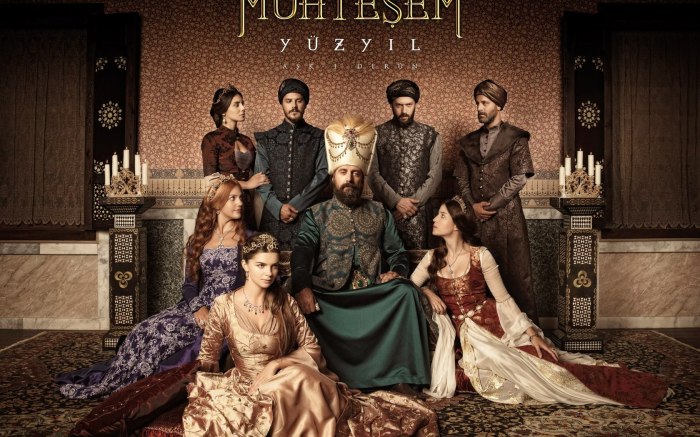 The Cast of the Ottoman Era drama 'Muhteşem Yüzyil'