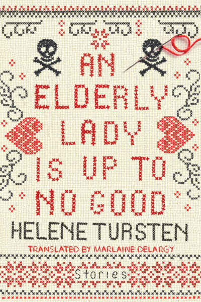 An Elderly Lady is up to no good